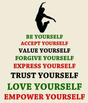 Empower yourself Stock Illustration
