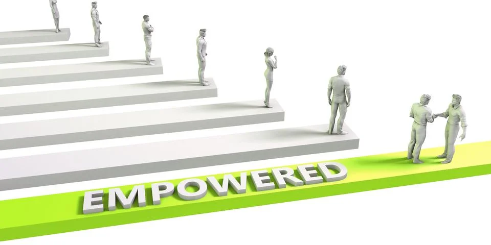 Empowered Stock Illustration