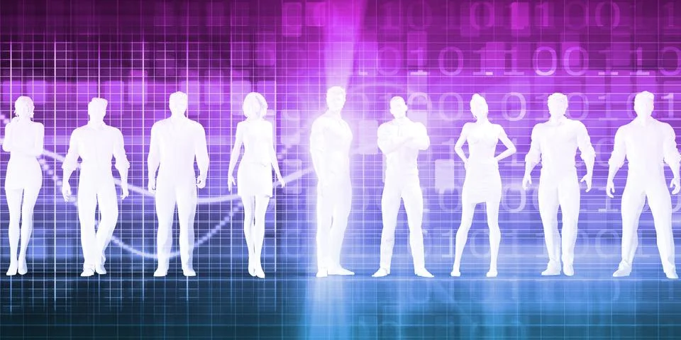 Empowered Stock Illustration