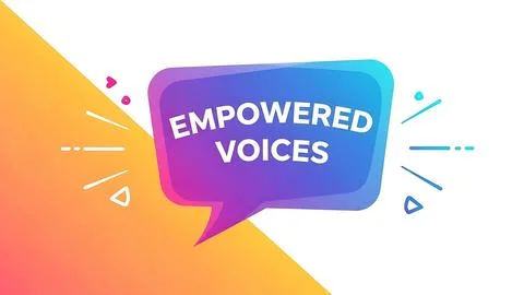 Empowered voices Stock Illustration