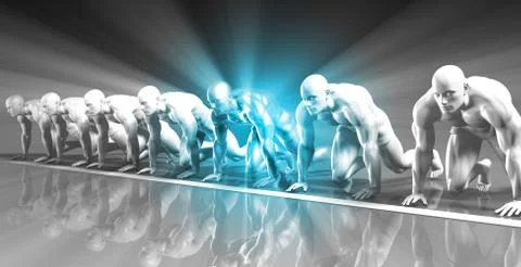 Empowered Workforce 스톡 일러스트