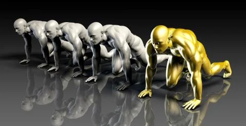 Empowered Workforce Illustrazione stock