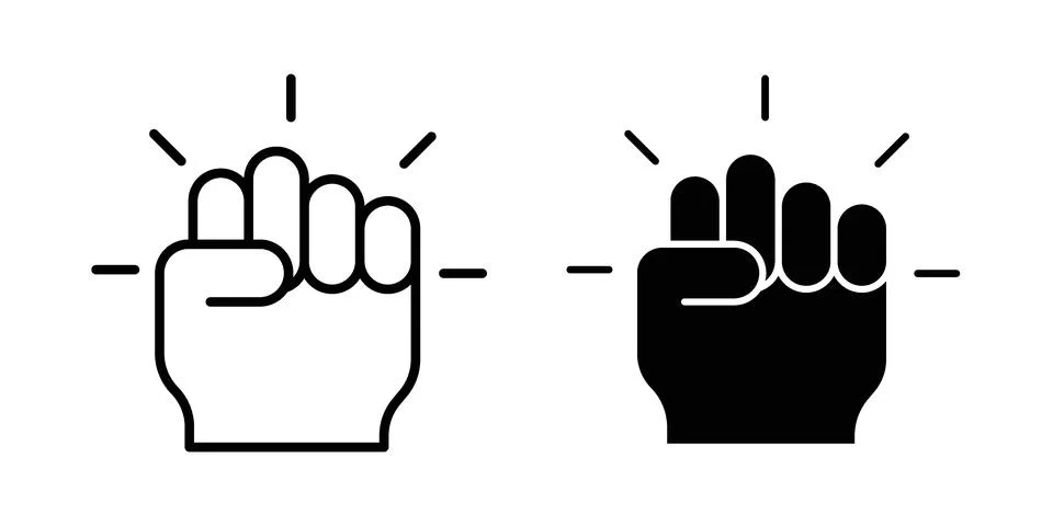 Empowerment icon set, collection of vector icons Stock Illustration