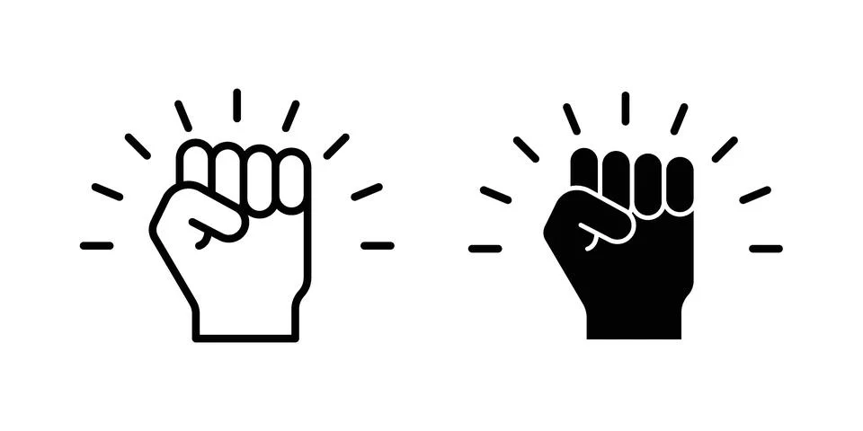 Empowerment icon set. Vector EPS 10 Stock Illustration