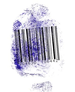 EMPREINTE DIGITALE Stock Illustration