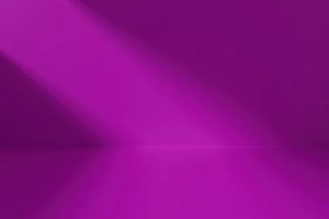 Empty 3D studio background in a bright corner with deep purple walls 스톡 일러스트