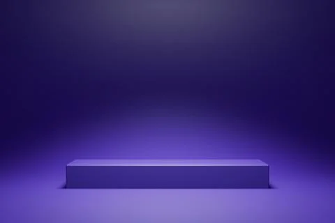 Empty 3D studio corner background in soft lavender and violet tones 스톡 일러스트