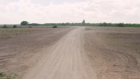 Empty Agricultural Fields Along The Rio ... | Stock Video | Pond5