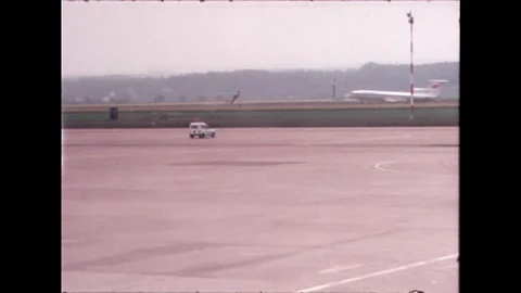Empty Airport Tarmac Stock Footage 278399352