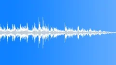 Empty aluminum canister drumming rhythmically on the tiled floor 9Sound Effect