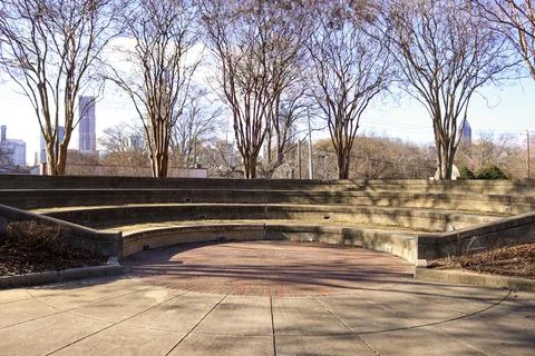 Empty ampitheater Stock Photos