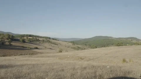 Empty and arid mountains 2 Stock Footage 166713629