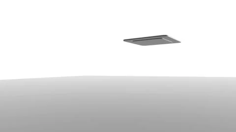 Empty and blank exhibition booth Video stock 68953015