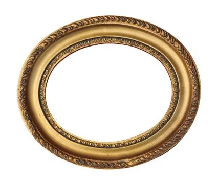 Empty antique frame Stock Photos