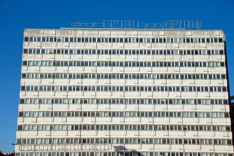 Empty apartment building in Berlin Stock Photos