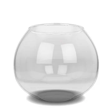 Empty aquarium Stock Illustration