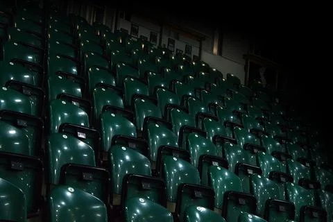 Empty Arena Seating Foto stock