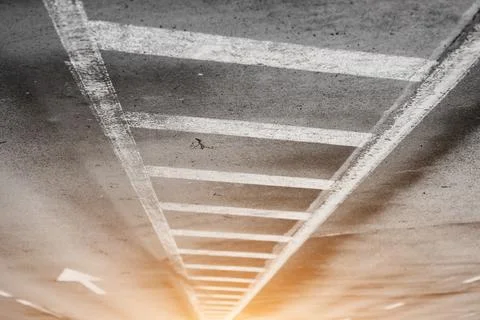 Empty asphalt Stock Photos