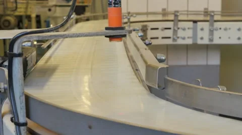 Empty assembly line in a rice factory – 4K Stock Footage