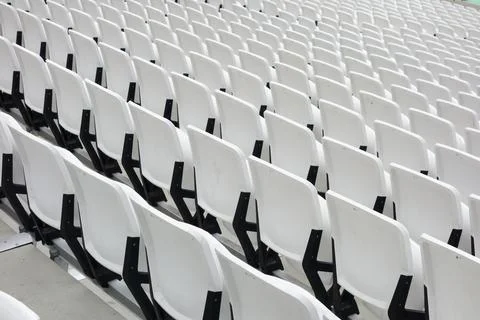 Empty audience seats Foto stock