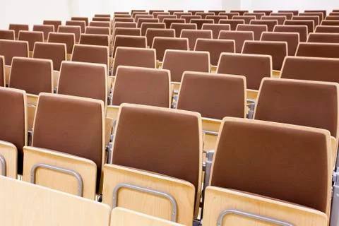 Empty auditorium Stock Photos