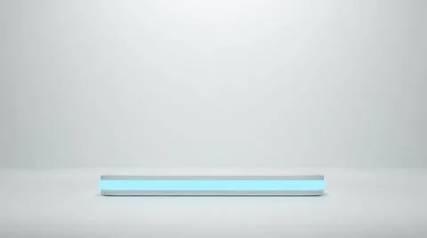 Empty background and stand display or shelf with studio for showing or design Illustrazione stock