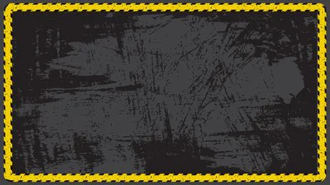 Empty background police tape. Vector illustration in flat style Stock Illustration