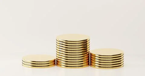 Empty background of a shelf for products. Empty podium or pedestal on a light Stock Illustration