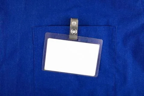 Empty Badge closeup Stock Photos