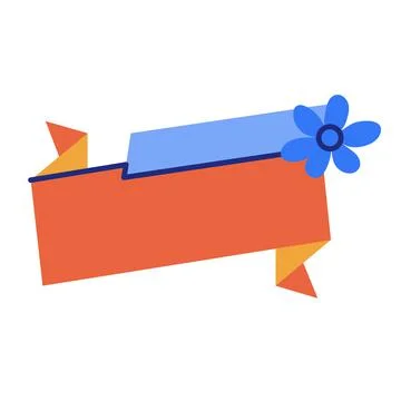 Empty badge speech bubble isolated on white. Stock Illustration