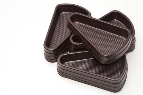 Empty bakery plastic package Stock Photos