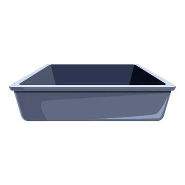 Empty baking tray waiting for delicious ingredients イラスト素材