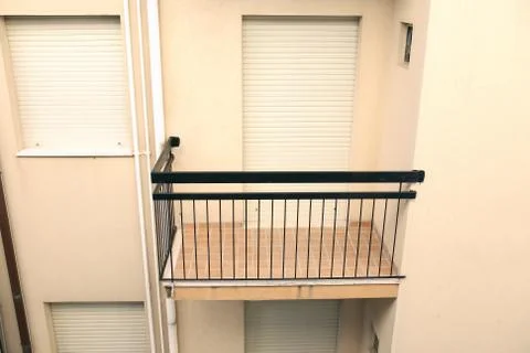 Empty balcony Stock Photos
