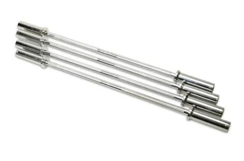 Empty bar on the floor on a white background Stock Photos