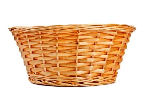 Empty basket Stock Photos