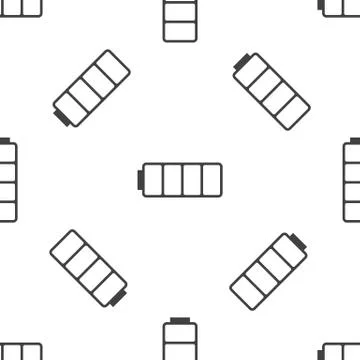 Empty battery pattern 스톡 일러스트