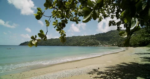 Empty Beach 4K Stock Footage 152874572