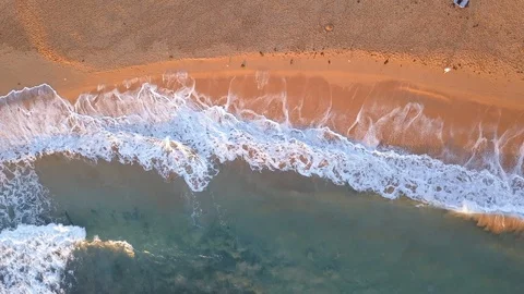 Empty beach coastline Stock Footage 90403768