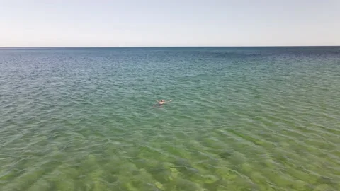 Empty beach due to coronavirus Stock Footage 143152413