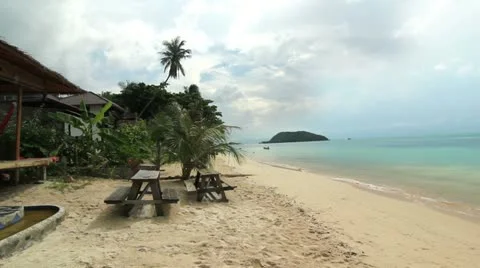 Empty beach Video stock 21226024