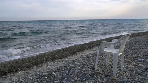 Empty beach Vidéo 155076070