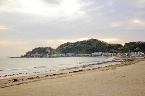 Empty Beach in Japan Photos
