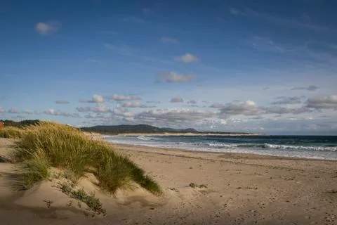 Empty beach landscape Stock-Fotos