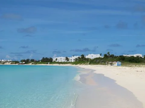 Empty beach view with no people ocean and sea -- foot print, footprint, feet Stock Photos