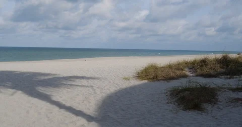 Empty Beaches during Coronavirus COVID 19 Pandemic Quarantine Stock-Footage 127431736