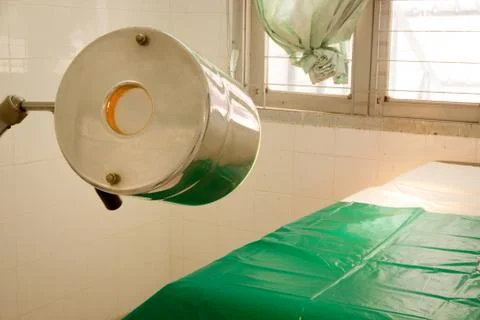 Empty bed in hospital Stock Photos