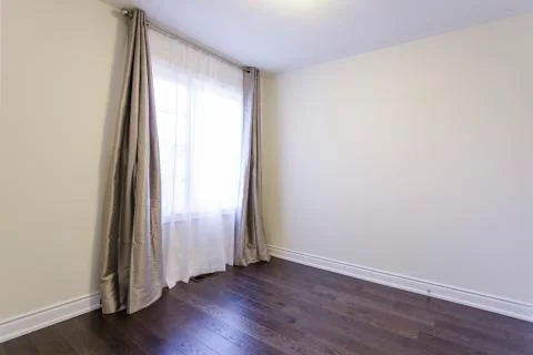 Empty Bedroom in a house Stock Photos
