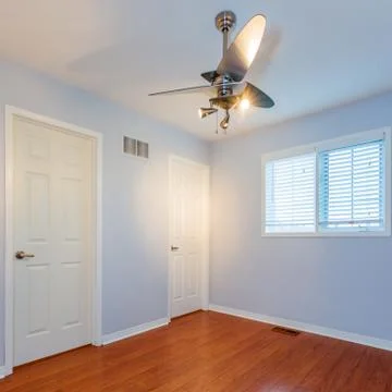 Empty Bedroom interior design Stock Photos