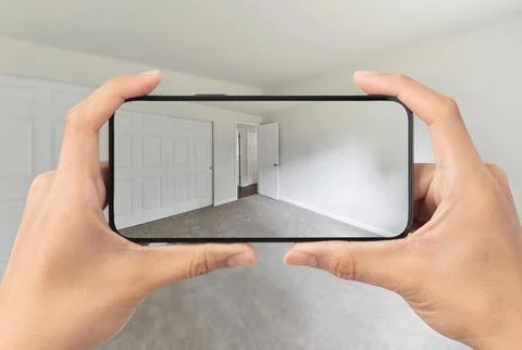 Empty bedroom interior Stock Photos