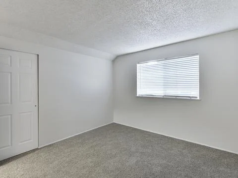 Empty bedroom interior Foto stock